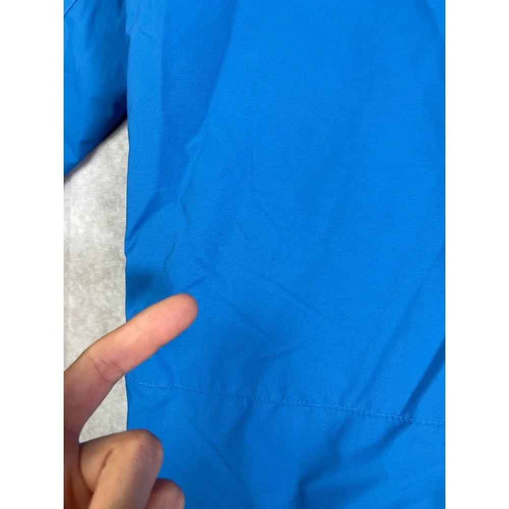 Burton Chittagong Ski Jacket Dryride Shell Boys Medium Blue Snowboard Hooded